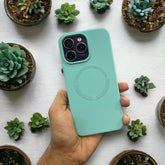 TURQUOISE MAGSAFE SILICON CASE